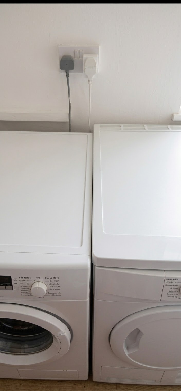 Appliances after cleaning