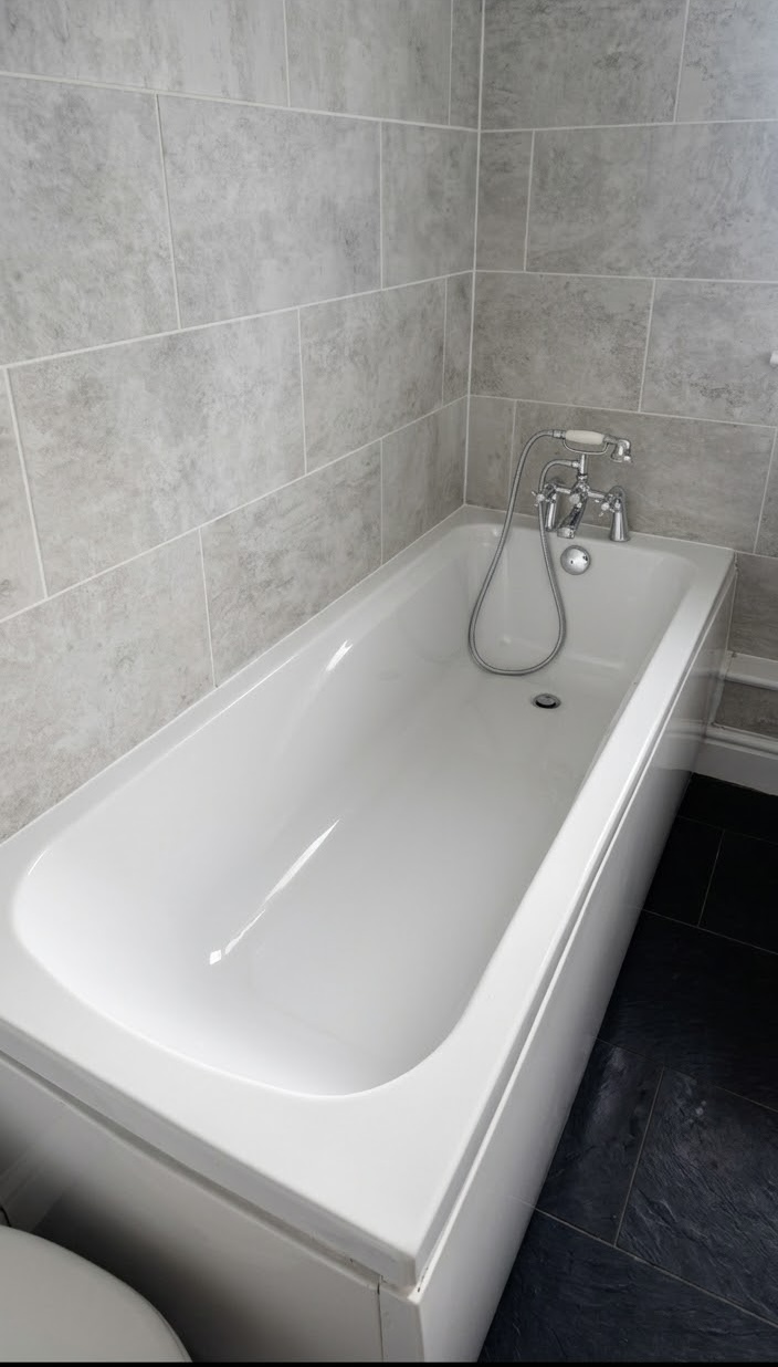 Bathroom after cleaning